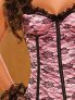 Satin Bustier with Lace