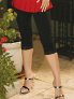 Black Nylon Leggins