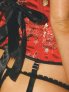 Brocade Bustier and g-string