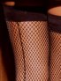 Fishnet thigh hi