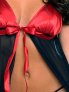 Satin and Chiffon Babydoll