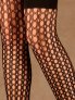 Lycra crochet thigh hi.