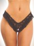 Crotchless Lace Panty