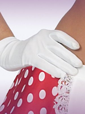 Satin Gloves - Wrist length