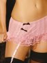 Mini skirt and bra with satin detail